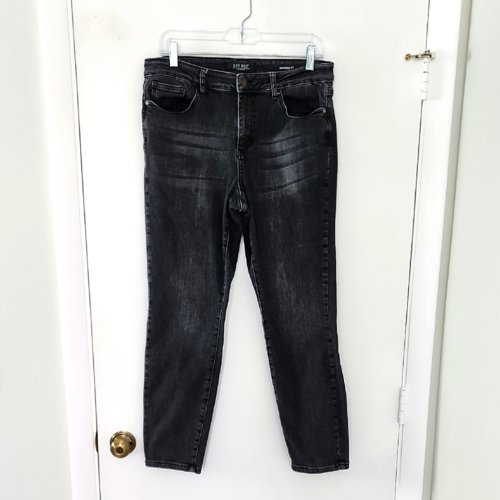 Judy Blue Grey Boyfriend Jeans